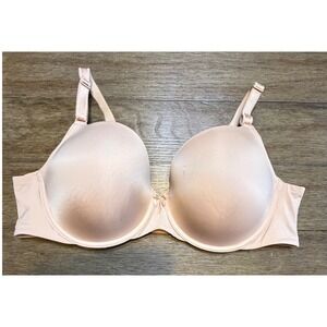 Torrid Curve 360 Back Smoothing Lightly Lined T-Shirt Bra Beige 42C 148862